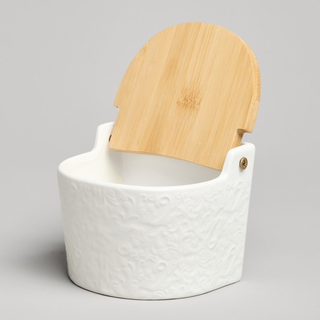 Банка для соли с дер.крышкой lefard "muse" 11,5*11*9,5 см 450 мл Lefard (587-238)