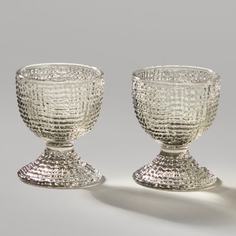 Набор подставок под яйцо "tempo" grey 2 шт. 5,5х5,5х6 см Lefard (355-381)