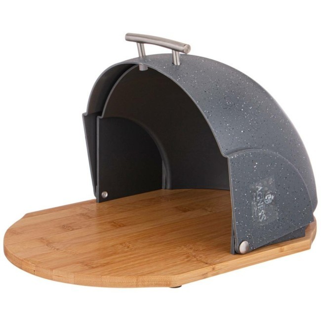 Хлебница agness деревянная с пластиковой крышкой 36*26*20 см Agness (938-067) Хлебница agness деревянная с пластиковой крышкой 36*26*20 см Agness (938-067)