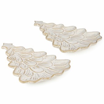 Набор сервировочных блюд коллекция "pine cones", 2 шт. / 18,2*13,3*2 см Bronco (230-525)