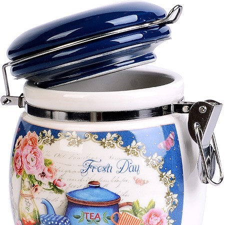 Банка для сыпучих 700мл Натюрморт дол/металл LR (26396)