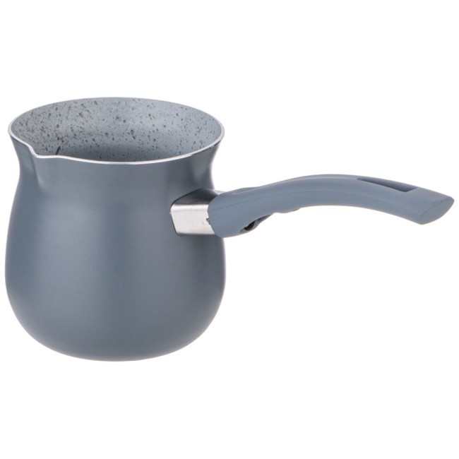 Турка agness  "арктик" с антип. .мрамор. покрытием и ручкой soft touch 600 мл без упак Agness (906-255)