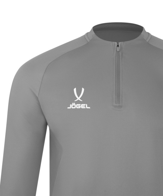 Джемпер тренировочный JÖGEL PREMIER PerFormDRY Training 1/4 Zip Top, серый (2122256) Джемпер тренировочный JÖGEL PREMIER PerFormDRY Training 1/4 Zip Top, серый (2122256)