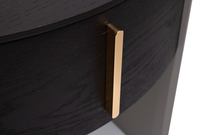 Тумбочка 1 ящик темный шпон 59*42*55см (TT-00012682)