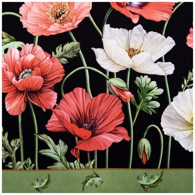 Фартук "маки",чёрный, 100% хлопок,твил Lefard (850-726-7) Фартук "маки",чёрный, 100% хлопок,твил Lefard (850-726-7)