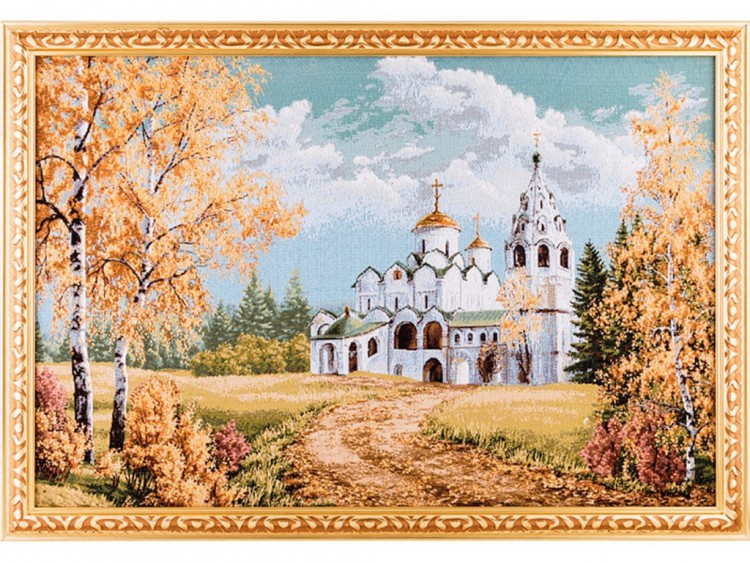 Описание картины дорога к храму
