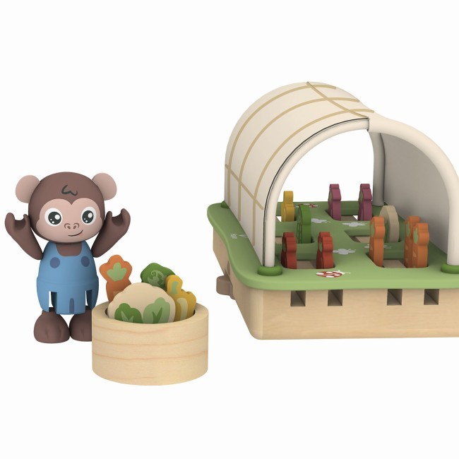 Игровой набор "Мини-дом", Собираем урожай (32 предмета) (E3416_HP)