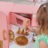 Кухня игровая Винтаж, цвет: розовый с золотом (53443_KE)