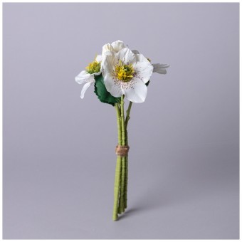 Букет искусственных цветов "геллеборус" высота= 31см Lefard (287-517)