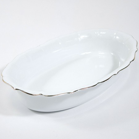 Блюдо сервировочное для подачи керамика 34х22,5х7 LR (90079-400S)