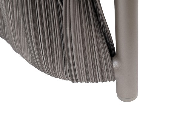 Стол журнальный уличный Оливер серый 77*130*43см (TT-00013256)