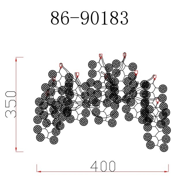 Бра TENERA 40*35 см, металл цвет золото (TT-00012887)