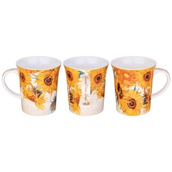 Кружка lefard "подсолнухи" (в. ван гог) 420 мл Lefard (104-1000) Кружка lefard "подсолнухи" (в. ван гог) 420 мл Lefard (104-1000)