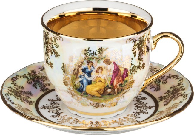 Чайный набор на 1 персону 2 пр."мадонна" 250 мл. G.Benedikt. (662-585) Чайный набор на 1 персону 2 пр."мадонна" 250 мл. G.Benedikt. (662-585)