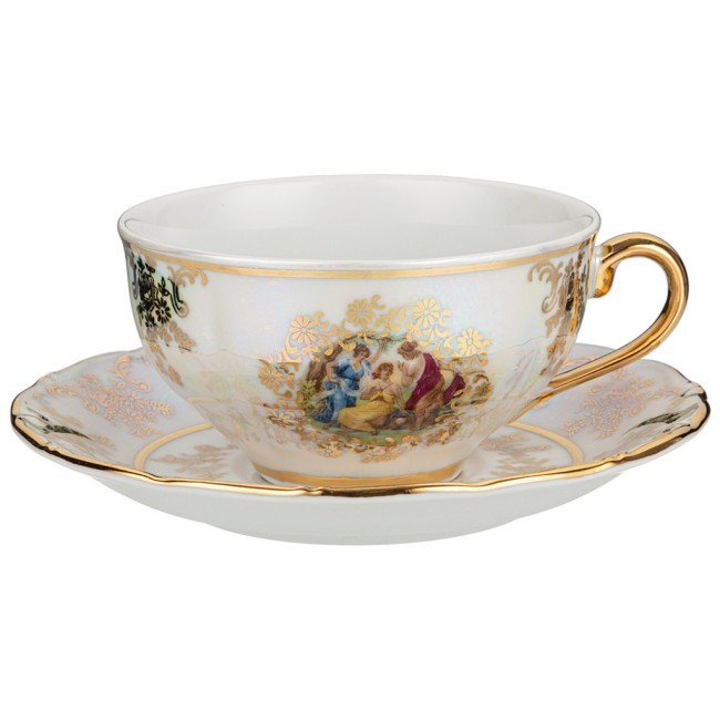 Чайный набор на 1 персону 2 пр."мадонна" 250 мл. G.Benedikt. (662-585) Чайный набор на 1 персону 2 пр."мадонна" 250 мл. G.Benedikt. (662-585)