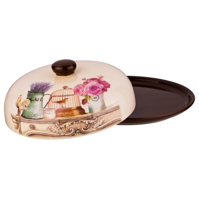 Блюдо для блинов с крышкой "флоренция" диаметр=23 см. высота=10 см. Agness (358-1351)