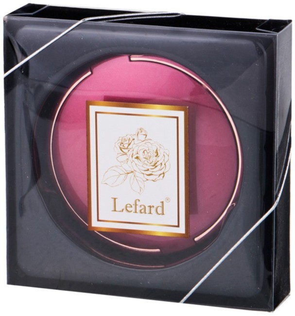 Зеркало карманное диаметр=8 см. высота=1,5 см. увеличение в 5 раз Lefard (416-094)