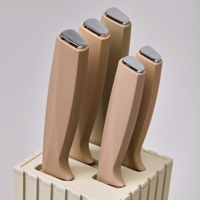 Набор ножей agness на пластиковой подставке, 6 предметов Agness (911-746) Набор ножей agness на пластиковой подставке, 6 предметов Agness (911-746)