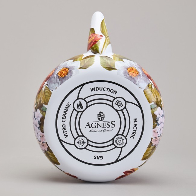Чайник agness эмалированный серия фландрия, 2,2л Agness (950-597)