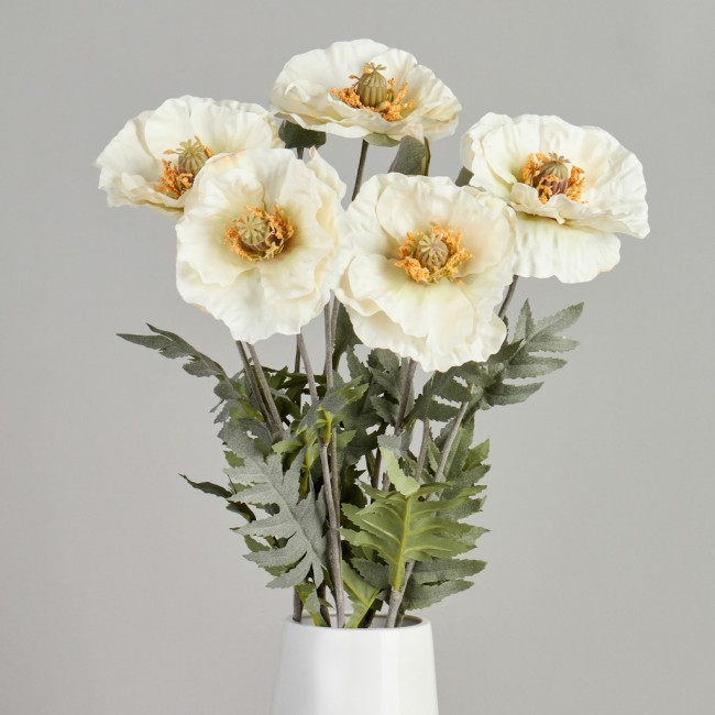 Цветок искусственный "мак" высота=72см. Lefard (287-570) Цветок искусственный "мак" высота=72см. Lefard (287-570)