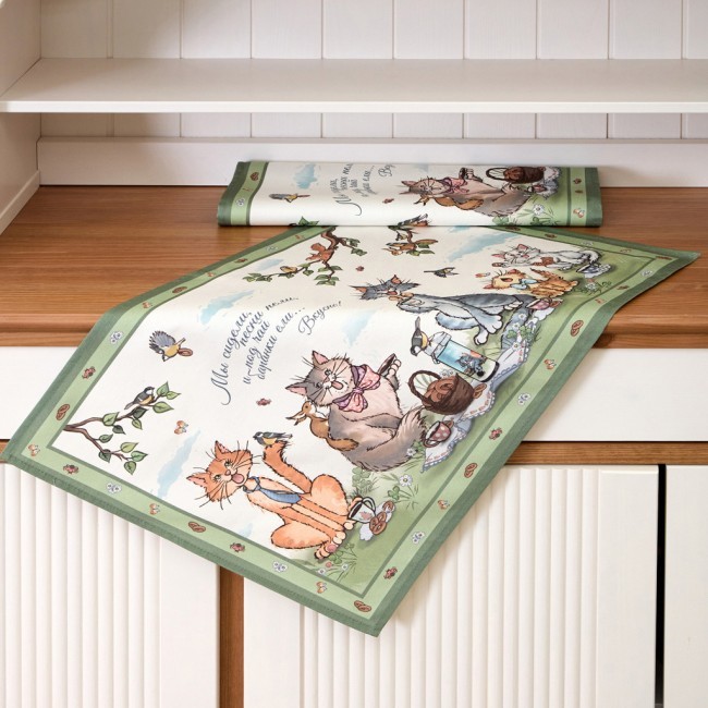 Набор полотенец из 2х шт "пальчики оближешь",40х60см, 100% хлопок Lefard (850-724-61)