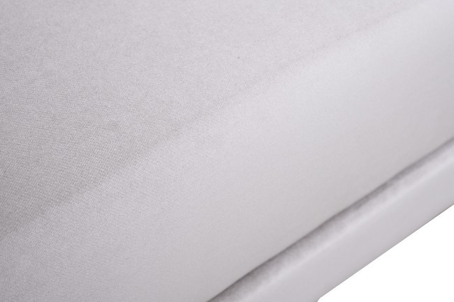 Банкетка Prima 160 на метал опорах серая Velvet SER 40*160*40см (TT-00015982)