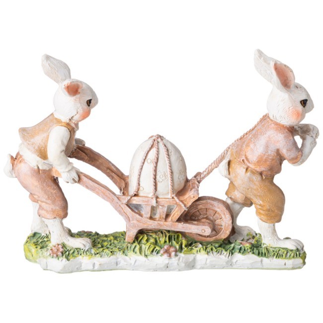 Статуэтка "кролики" 16,5х5,5х12,5 см Lefard (162-1138)