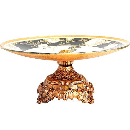 Фруктовница 30 см, стекло (252-3)