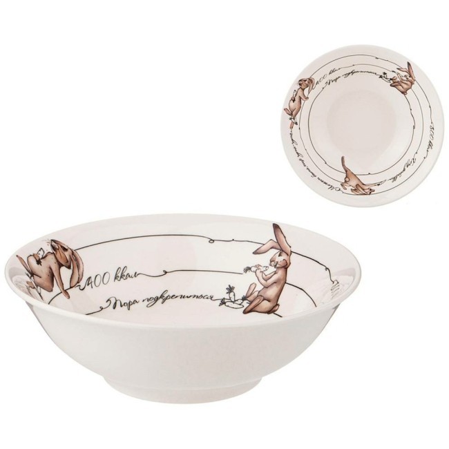 Салатник lefard "счастье есть" 15*5 см 450 мл Lefard (85-1789) Салатник lefard "счастье есть" 15*5 см 450 мл Lefard (85-1789)