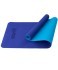 Коврик для йоги и фитнеса Starfit FM-201, TPE, 183x61x0,4 см, темно-синий/синий (2103974)