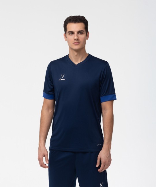 Футболка игровая JÖGEL DIVISION PerFormDRY Union Jersey, темно-синий/синий/белый (1751481)