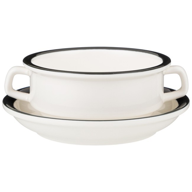 Бульонница с блюдцем lefard "family farm" 250 мл 15*6 см Lefard (263-1245)