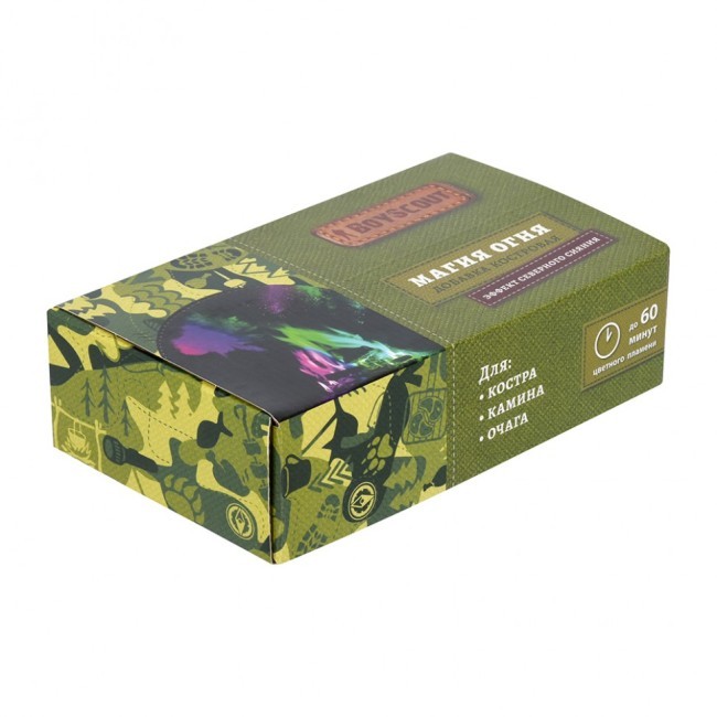 Добавка костровая BoyScout Магия огня 25 г 61561 (88170)