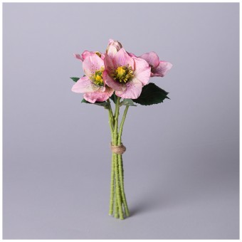 Букет искусственных цветов "геллеборус" высота= 31см Lefard (287-518) Букет искусственных цветов "геллеборус" высота= 31см Lefard (287-518)