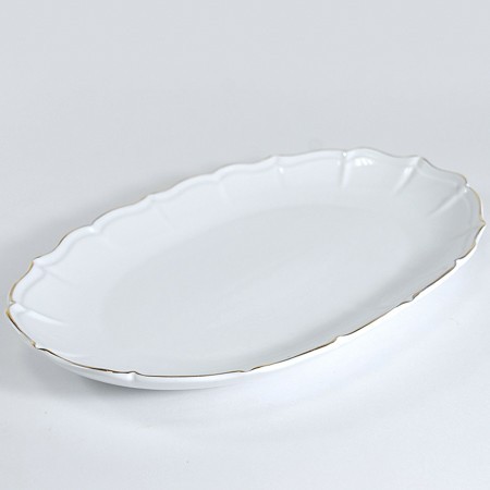 Блюдо сервировочное для подачи керамика 33,5х22х4 LR (90077-402S)