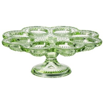 Подставка для 8 яиц "sunday" green на ножке 21*7 см Lefard (355-459)