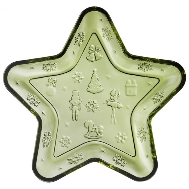 Блюдо сервировочное "щелкунчик" green в форме звезды, 21*21*2,5 см Lefard (355-415-11) Блюдо сервировочное "щелкунчик" green в форме звезды, 21*21*2,5 см Lefard (355-415-11)