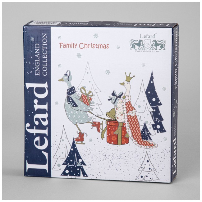 Тарелка закусочная lefard "family christmas" 20 см Lefard (425-180)