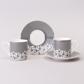 Кофейный набор lefard "top style" на 2 пер. 4 пр. 180 мл Lefard (165-612)