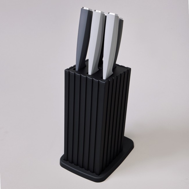 Набор ножей agness на пластиковой подставке, 6 предметов Agness (911-747) Набор ножей agness на пластиковой подставке, 6 предметов Agness (911-747)