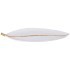 Блюдо декоративное "leaf" цвет:белый 39*16,5*4см Lefard (248-083)