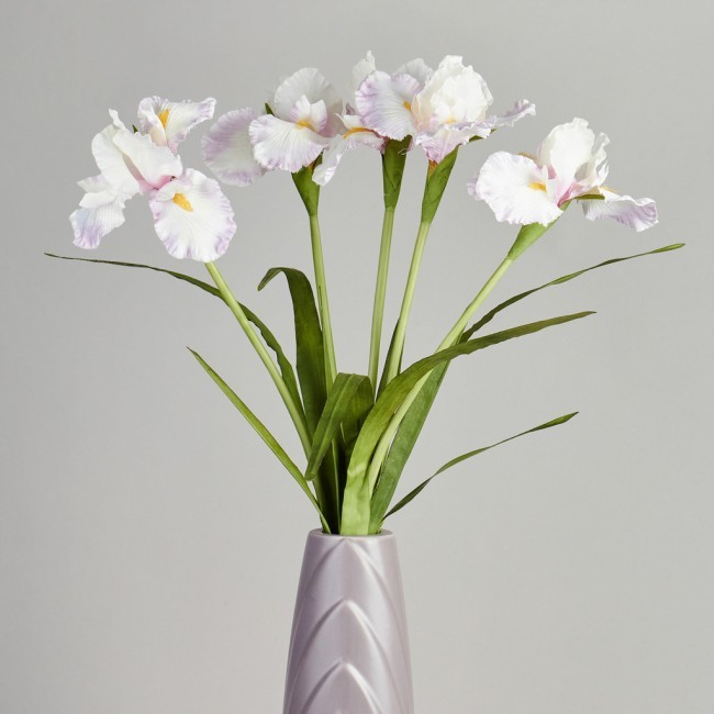 Цветок искусственный "розовый ирис" высота=95см. Lefard (287-579) Цветок искусственный "розовый ирис" высота=95см. Lefard (287-579)