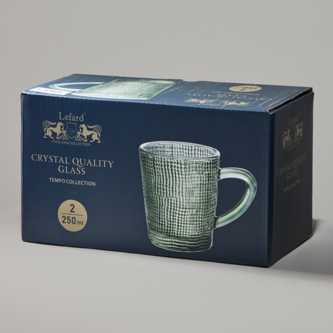 Набор кружек "tempo" green 2 шт./250 мл Lefard (355-387) Набор кружек "tempo" green 2 шт./250 мл Lefard (355-387)