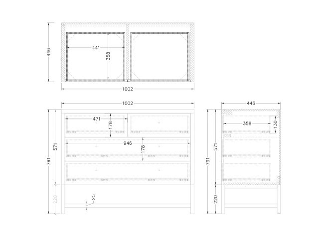 Комод 101*45*79см (00003016) Комод 101*45*79см (00003016)