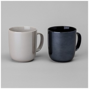 Набор кружек  bronco "gloss" 2 шт. 400 мл микс Bronco (407-137-1)