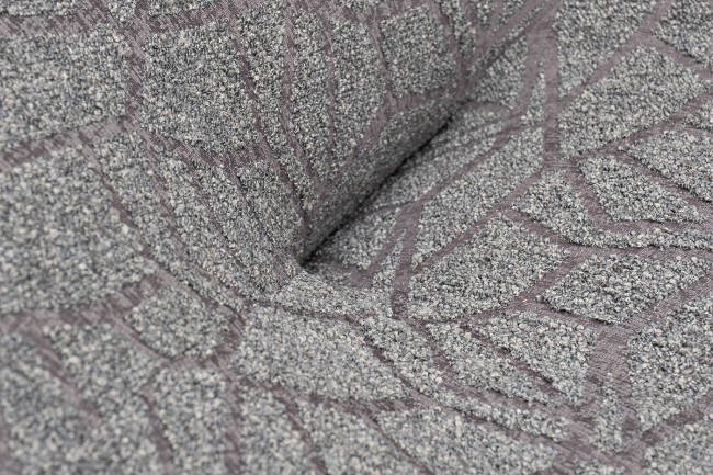 Кресло поворотное LUNA букле серый Buta5403-SER 98*90*69см (TT-00013591)