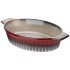 Форма для запекания овальная reactive red 31*19*6,5 см Agness (780-112)