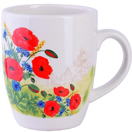 Кружка 310мл Цветущие Маки доломит LR (60270)