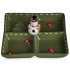 Менажница 4 секции коллекция "christmas gift" 19*19*9,5 см Lefard (230-535)