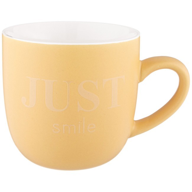 Кружка "just smile" 410 мл Lefard (260-952)